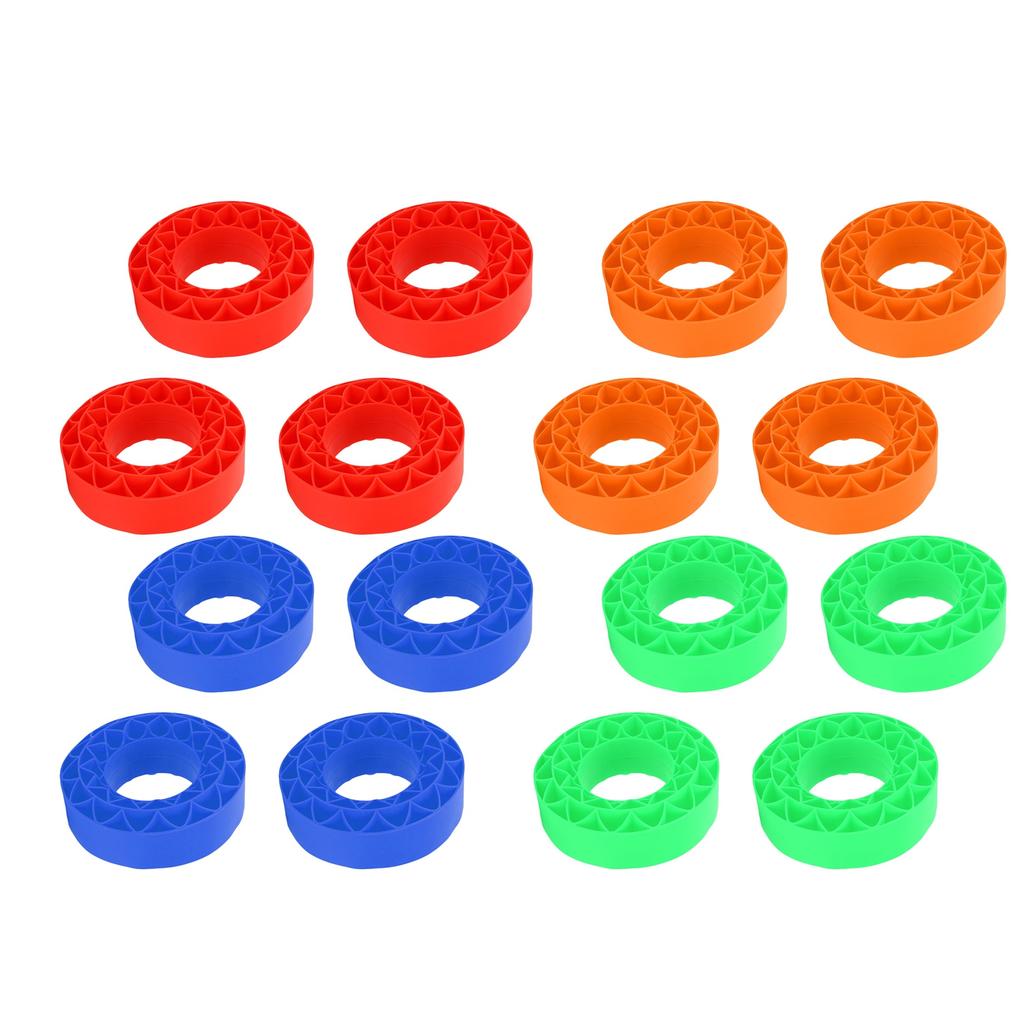 4Pcs Silicone Tire Insert Fit for SCX10 III 106x42mm Vibrant Color 1.9in Tire Foam Set