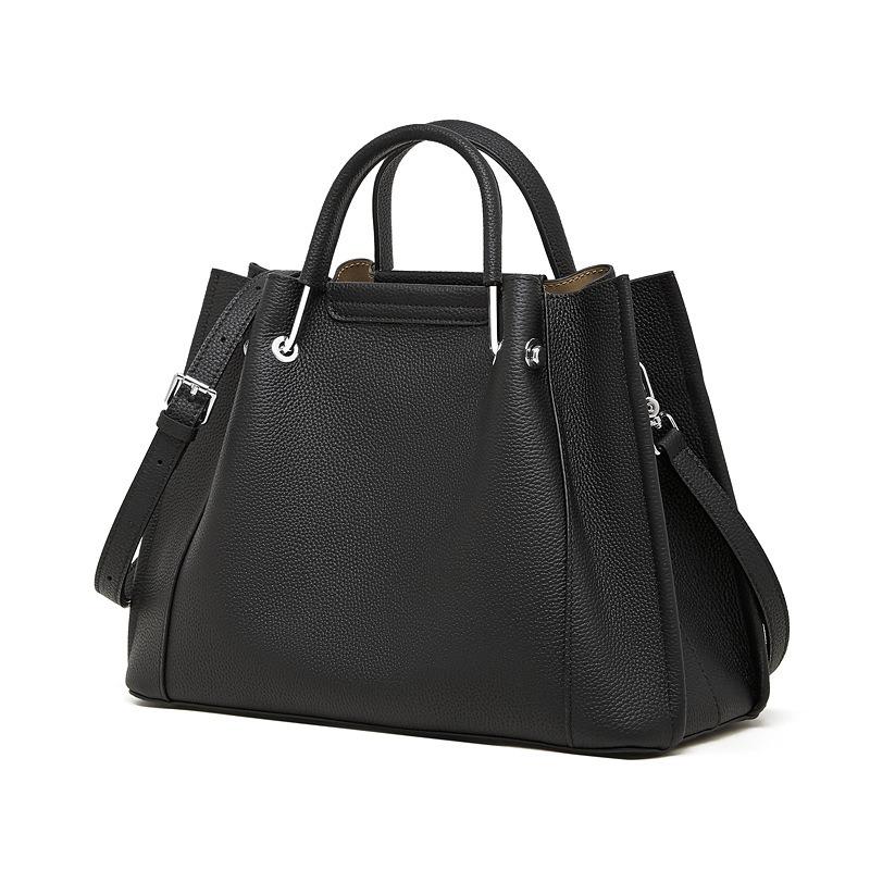 Zency Women s Genuine Leather Top-Handle Bag Shoulder