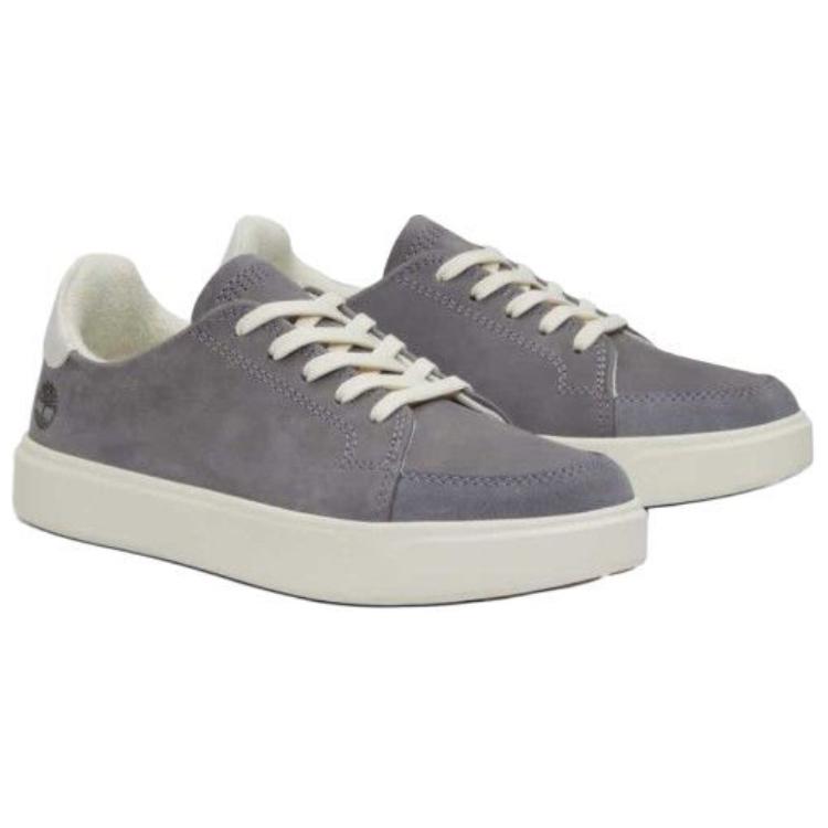 Timberland Low-Top Lace-Up Sneakers Comfortable Versatile Slip-Resistant Durable Women Sneakers Gray TB0A41JXES81