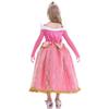 2024 Autumn/Winter Girls' A-line Princess Aurora Lace Dress