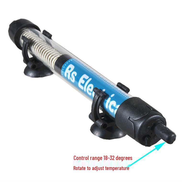 European Standard Explosion-Proof Aquarium Heater - Automatic Constant Temperature for Fish Tanks and Turtle Tanks.