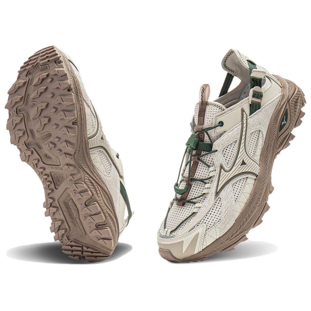 Mizuno Racer Trail Atmungsaktiv Traktion Fluss Trekking Schuhe Unisex Hellbraun Mizuno D1GH241907
