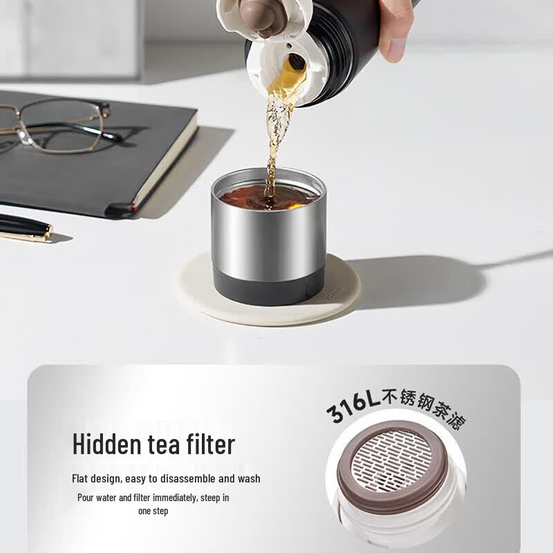 SUPOR Taku Series KCV55DC10 316L Stainless Steel Insulated Portable Mug