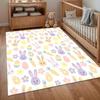Rugs for Bedroom Happy Easter Eggs Carpet Home Decor Soft Carpets for Living Room Rug Kid Play Mat Gift Alfombra Bedroom Decor
