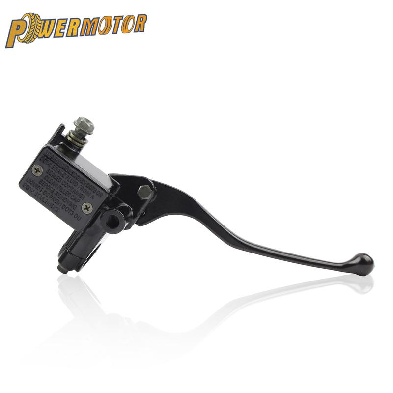 7/8" 22mm Motorcycle Brake Pump Front Master Cylinder Hydraulic Brake Lever for Scooters Mopeds Dirt Pit Bike ATV Quad Buggy