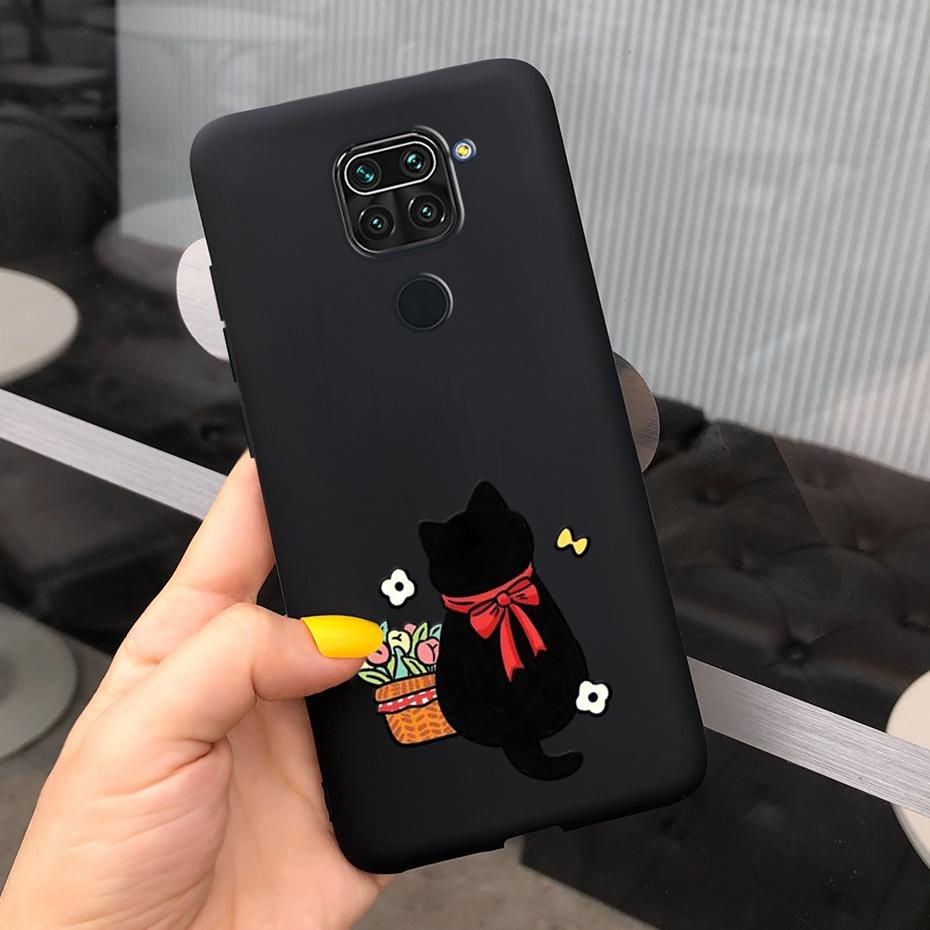 For Xiaomi Redmi Note 9 Case Luxury Sunflower Lavender Silicon Phone Back Cover Case For Redmi Note 9 Pro Max 9s Note9 Soft Etui