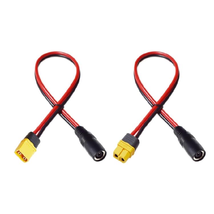 DC8020 Female Wire 14AWG 30Cm Outdoor Power Supply Replacement For Power Station Drones Battery Charging Cable