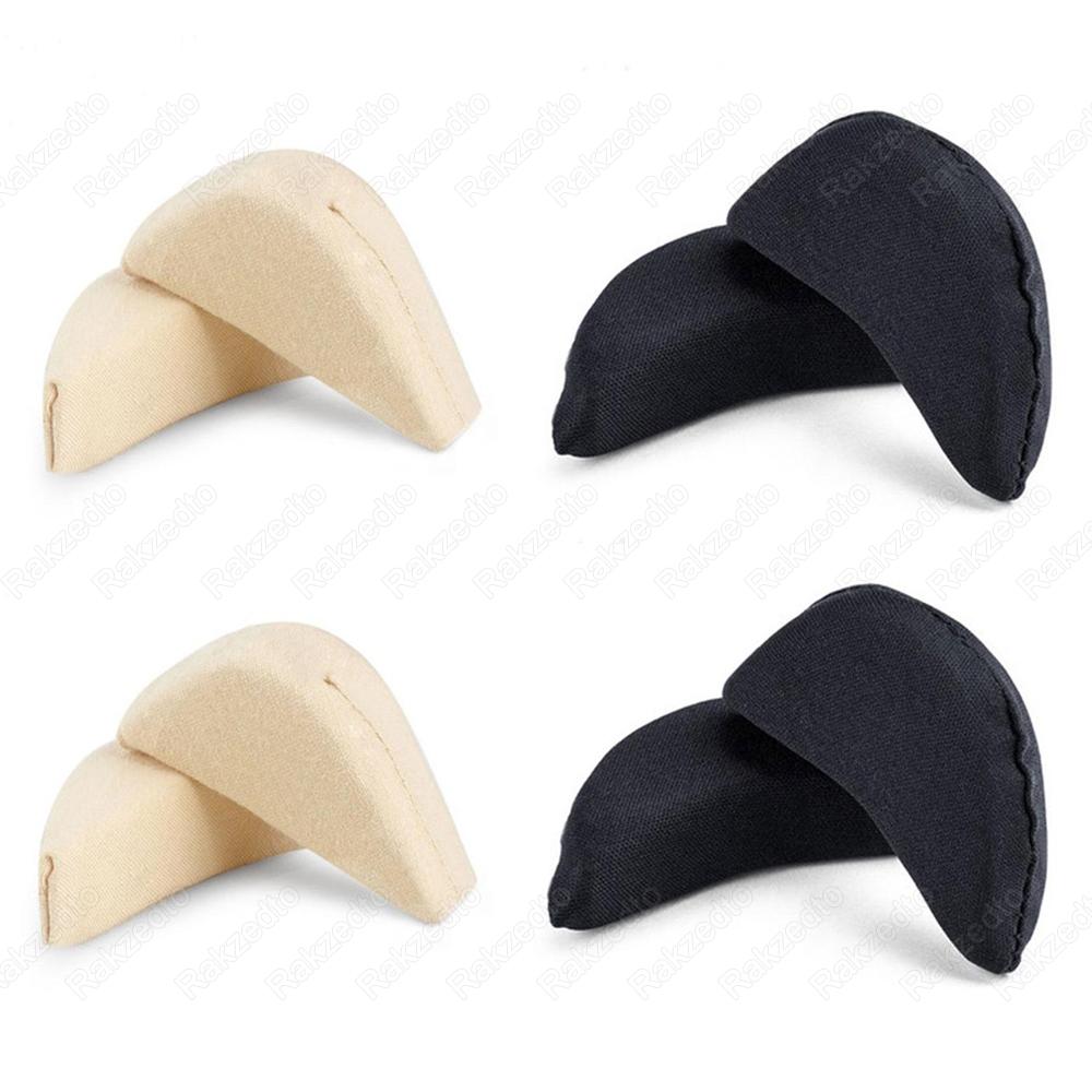 8pcs Forefoot Insert Pads Toe Plug Soft Sponge for High Heels Pain Relief Reduce Shoe Size Filler for Too Big Shoes Accessories
