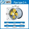 220V Industrial Exhaust Fan: Powerful Flow for Kitchens & Plants