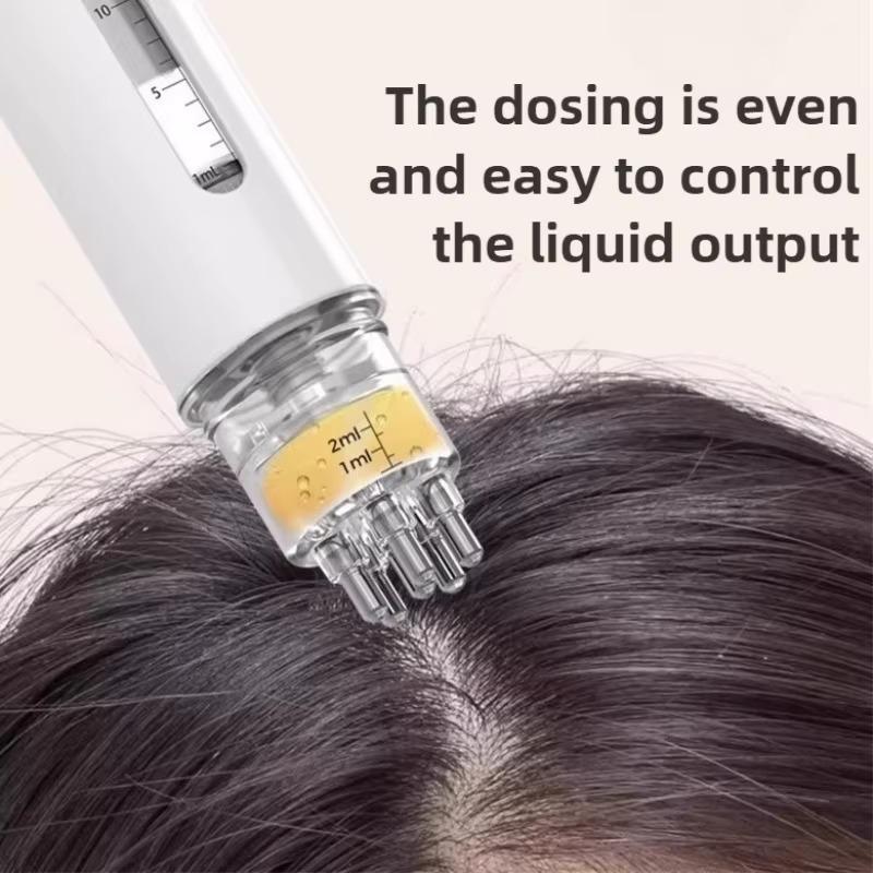 Hair Scalp Serum Applicator 15Ml Large Capacity Leak Proof Design For Home Hair Care Hair Growth Treatment