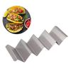 Kitchen Taco Holder Stand   Shape Stainless Steel Taco   Holder Grill for Baking