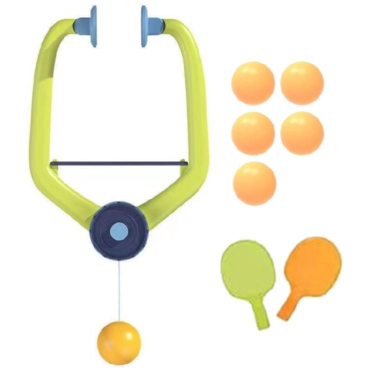 Door PingPong Game Hanging Table Tennis Trainer with Racket and Balls Portable Table Tennis Exerciser Self Workout Set