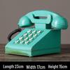 Retro British-Style Telephone Prop for Photography and Decor