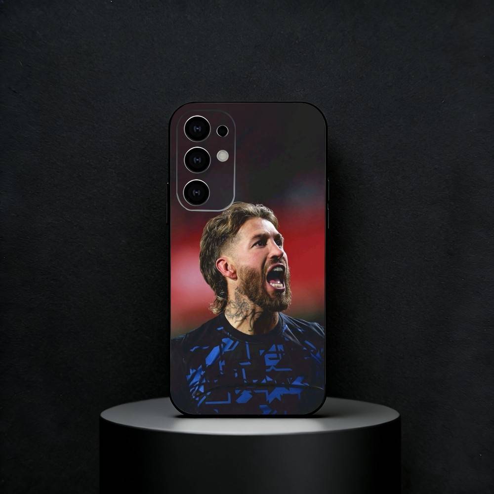 Fußball S-Sergio Ramos Handyhülle Für Samsung S25,S24,S23,S22,S21,S20,Plus,Fe,Lite,Andere Schwarze Hülle