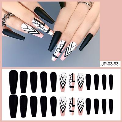 Fake Nails Wear Nail Removable European And American Fake Nails Ballet Nail Pieces Press On Nails