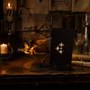 Einzigartiges Urlaubs-Souvenir Magische Fliegende Drachen Bücherregal-Lampe, Warmes Hängendes Nachtlicht, Fantasy-Skulptur mit Ständer Lese-Ecke Dekoration, Geschenk