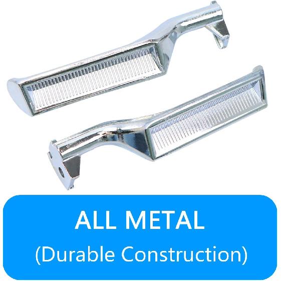 Interior Door Handle All Metal Handle Compatible With Ford Bronco F150 F250 F350 F53 F59 F800 1987-1996 Front Rear Left And Right Side Replaces#