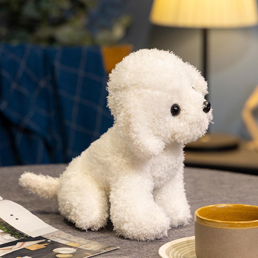 Animals Small Dog Plush Doll Stuffed Poodle Dog Doll Creative Dog Plush Toy  Birthday Gift