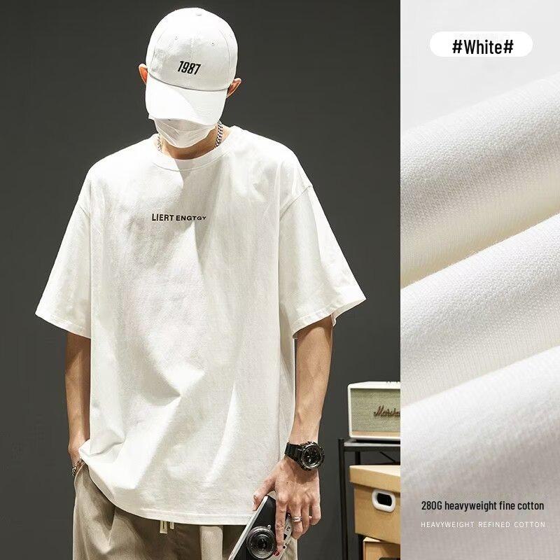 2024 Sommartrend Herr T-shirt med Korta Ärmar