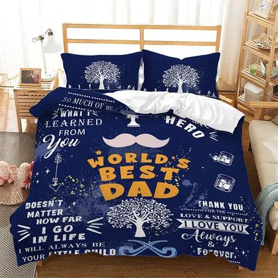 Love Letters Duvet Cover Microfiber Romantic Envelope Bedding Set Full King For Kids Teen Boys Girls To Mother And Father Gifts