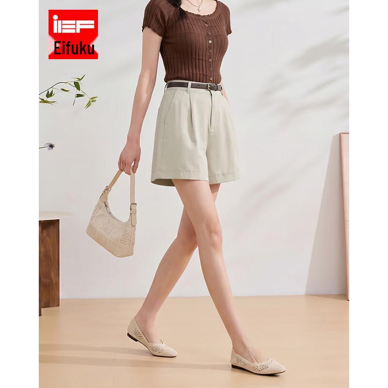 IEF AiyiFu 2026 Summer Loose Casual Shorts XS