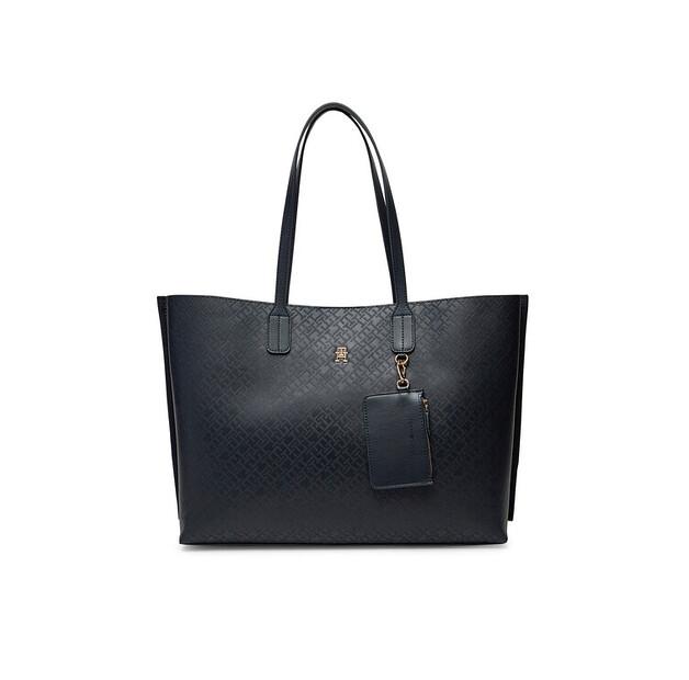 

Сумочка Tommy Hilfiger Th Distinct Tote Mono AW0AW17195 тёмно-синий