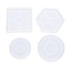 Coaster Resin Silicone Cup Mat Pad Mold Jewelry Making Epoxy Mould Tool Craft