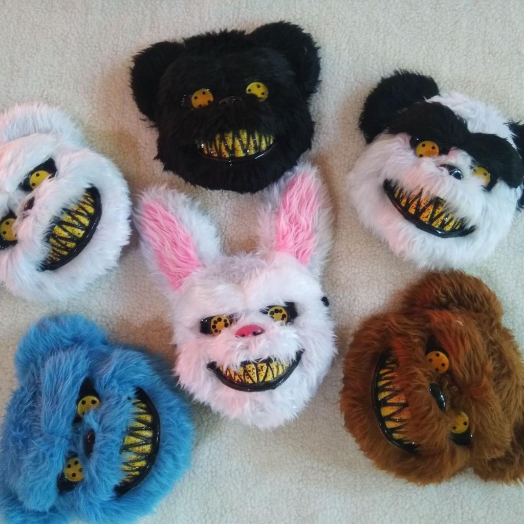 Gruselige Hasenbärenmaske Halloween Hasenbärenmaske - Gruseliges Kostümparty Cosplay Requisit