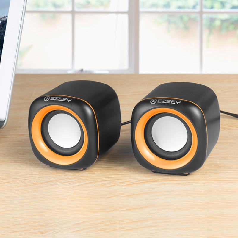 

Hi-Fi Мини Настольный Проводной USB Компьютерный Двойной Динамик Для Ноутбука ПК Объемный Стерео Сабвуфер Воспроизведение через Aux Мега Бас Громкий Динамик