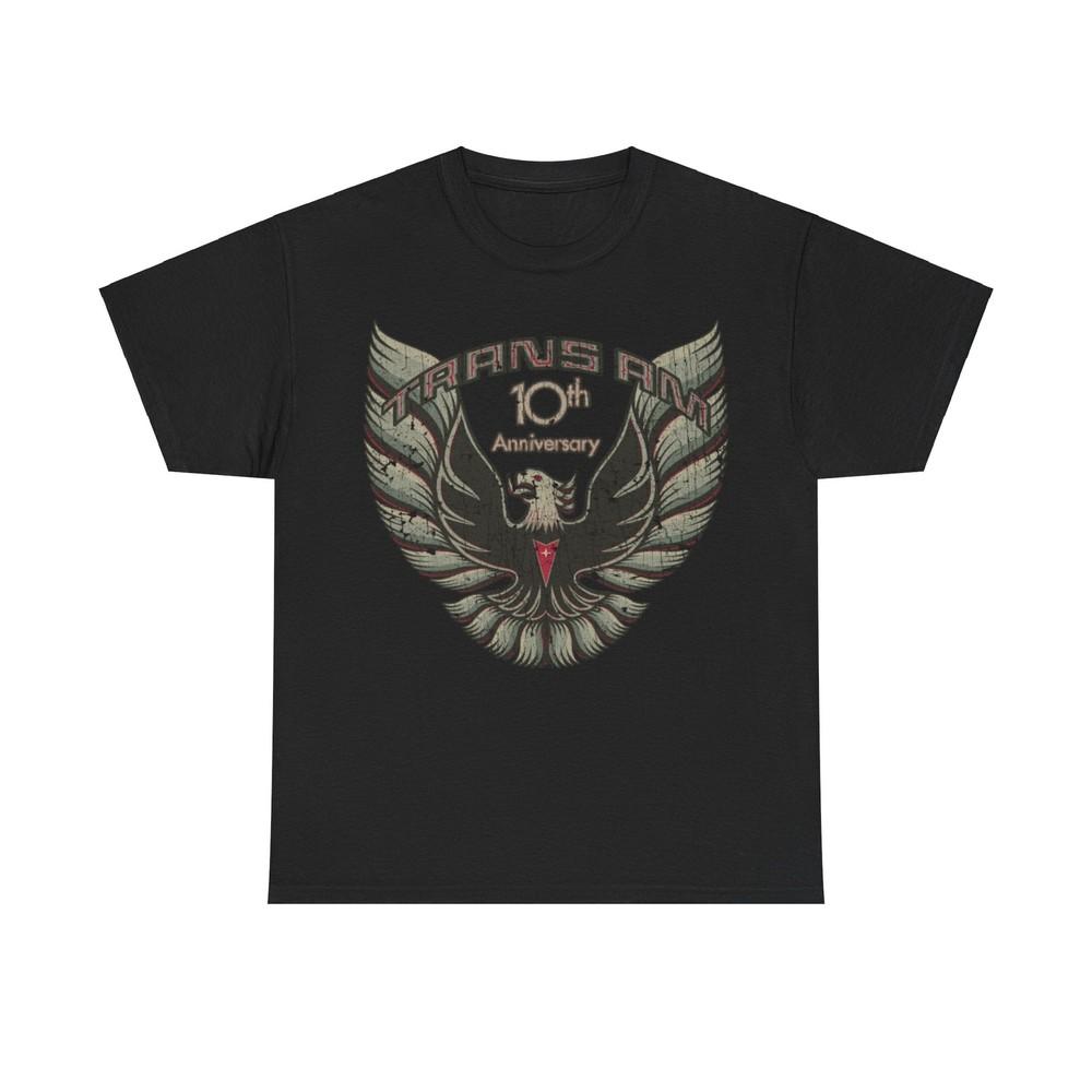 Trans Am Car 10th Anniversary 1979 Nostalgic Tshirt XXL