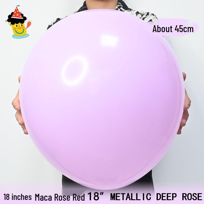 Colorful Macaron Balloons - 5" 10" 12" 18" for Birthday & Wedding Decorations