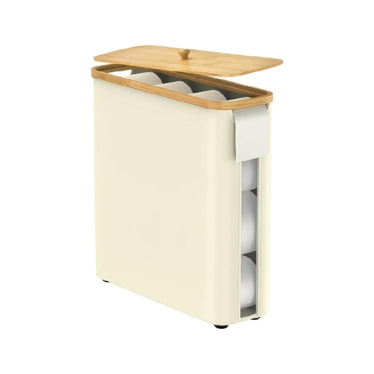 Portable Bathroom Storage Basket With Visible Window And Easy Carry Handle белый 1990₽