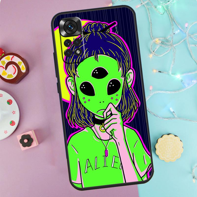 

Hippie Grunge Art Case For Xiaomi Redmi Note 13 Pro 14 9 10 11 12 9S 10S 11S 12S Redmi 14C 10C 12C 13C Cover Redmi Note 9