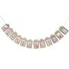 Baby's 100-Day Birthday Photo Frame Bunting - Decorative Wall Banner