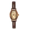 Ladies Retro Barrel Shell Quartz Watch Student Niche Roman Literary Temperament Old Watch