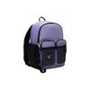Li Ning Kinder Reflektierender Rucksack mit großem Fassungsvermögen Kinderrucksäcke Hellblau Lila YBSS004-2