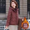 Years Old Winter Down Cotton-padded Clothes Mother New Cotton-padded Coat Women's Autumn and Winter Warm Small Cotton-padded Jacket