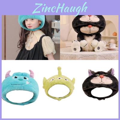 Cute Cartoon Three-eyed Plush Hat For Girls, Winter Warmth And Photo Prop