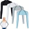 Women'S Sports Sun Protection Shawl Thin Style Shoulder Length Women'S Sports Sleeve Perfect For Outdoor Golf Running Cycling