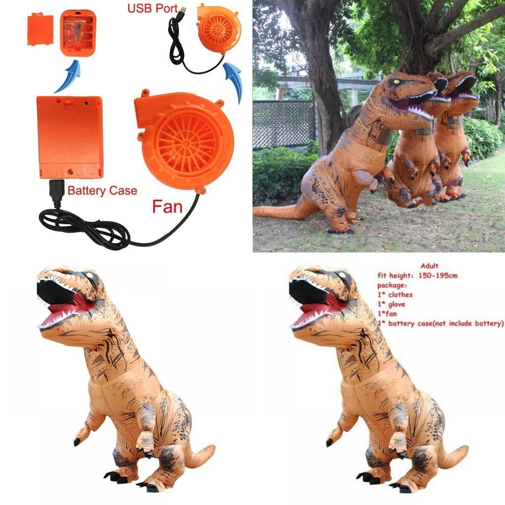 Waterproof Adult T-rex Inflatable Dinosaur Costume Ideal For Fun Cosplay Events