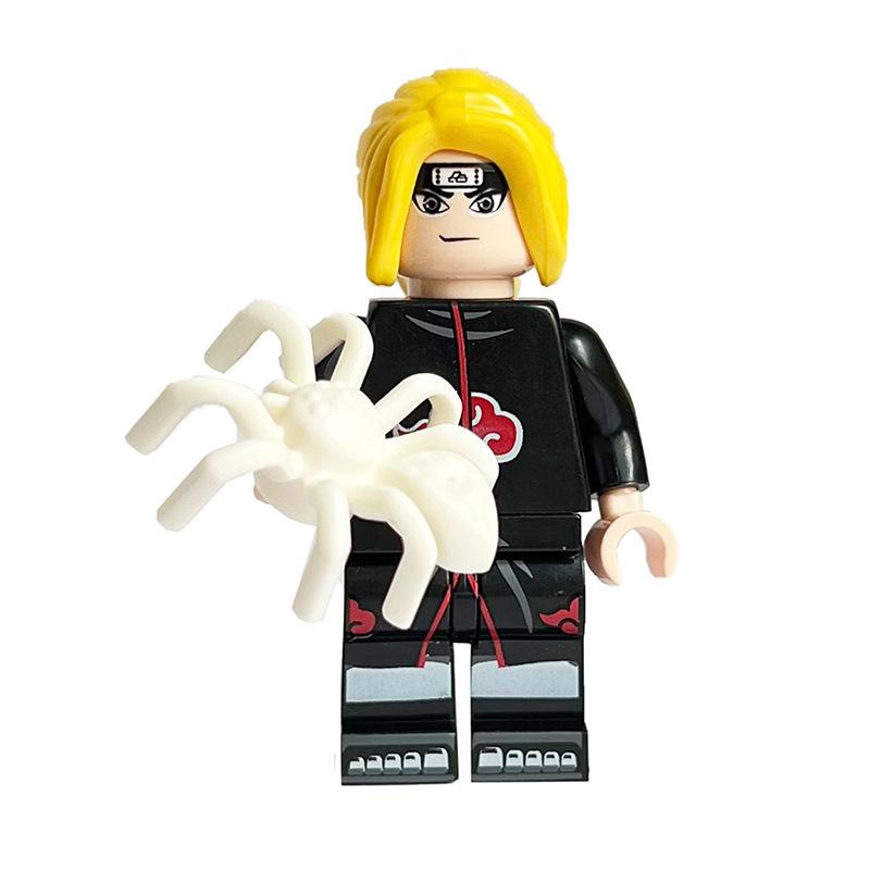 Ninja Warrior Superhero Doll With Weapon Single Building Block Assembly Toy