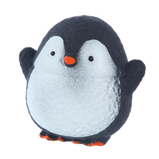 Shapeable Penguin Squeeze Toy Stress Anxiety Relief Slow Rising Simulation Penguin Sensory Toy Soft TPR Calming Animal Fidget Toy