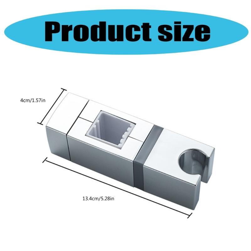 Multifunctional Portable Suction Shower Head Holders Brackets with Adjustable Designs for Home and Travel Daily Use