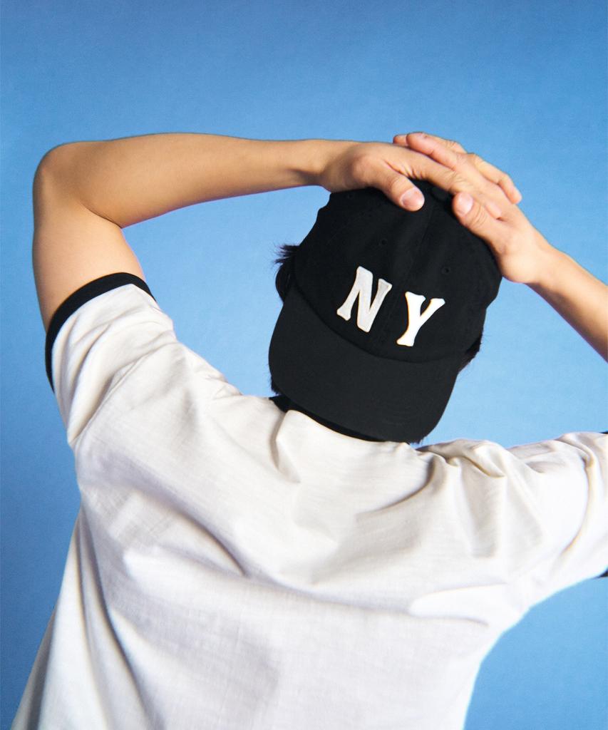 CHAMPION Ny Applique Ball Cap Black