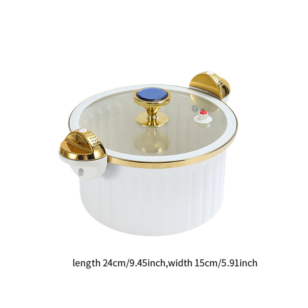 7L Cooking Pot for Food Preparation And Steaming Rice Noodles with Lid