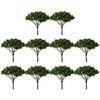 10-pcs 5cm Building Model Trees Train Railroad  Landscape Layout Roadway For DIY Landscapes To Create A More Natural Look