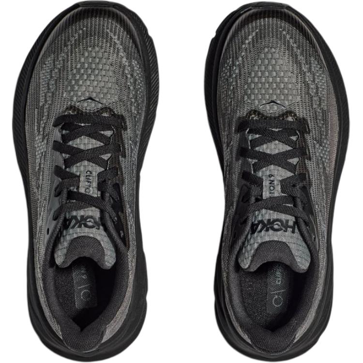HOKA Clifton 9 Kids Carbon Black Kids Sneakers 1131170-BBNB