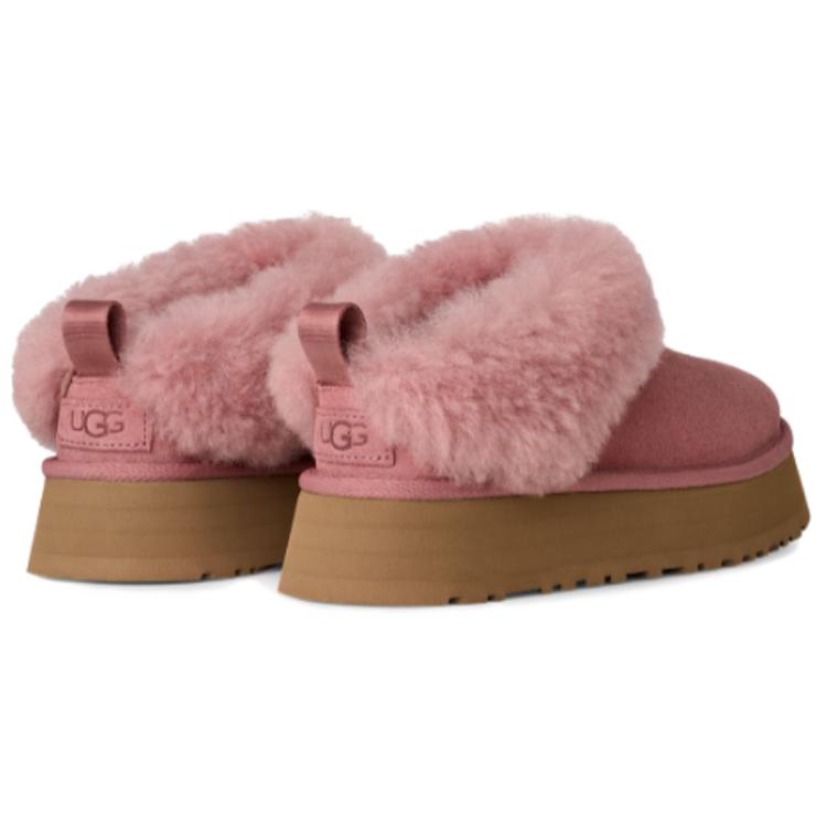 UGG Tazzelle Cow Split Leather Durable Simple Comfortable Commuting Outdoor Casual Fashion Ankle Snow Boots Women boots Pink 1171393-PDW