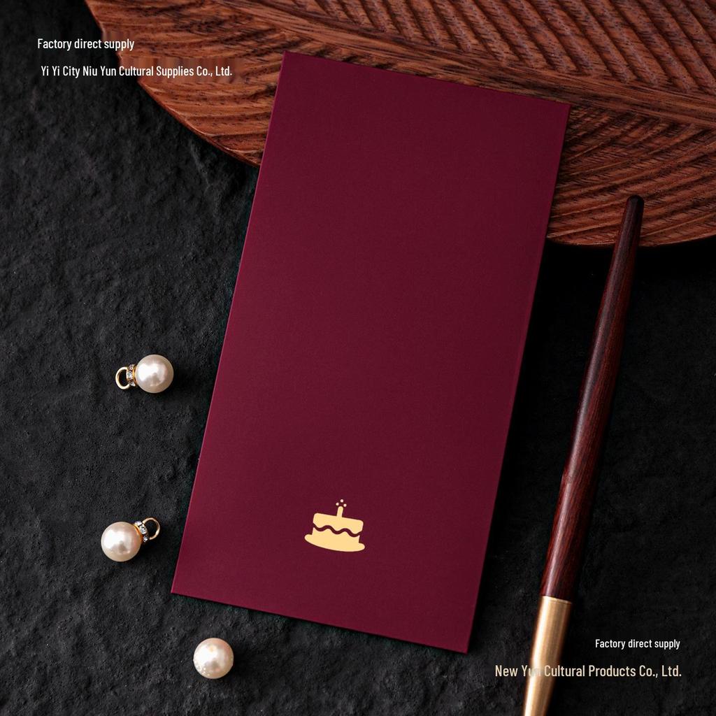 2026 Year of the Horse Red Envelope: Elegant Birthday Blessing Gift