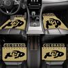 Colorado Buffaloes Black Car Floor Mats Full Coverage All-Season Car Mats, XPE Non-Slip And Wear-Resistant Mats Suitable for SUV Interiors, Textured C